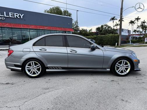 Pewter 2014 Mercedes-Benz C-Class Luxury