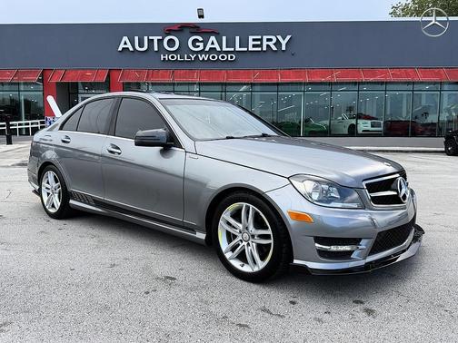 Pewter 2014 Mercedes-Benz C-Class Luxury