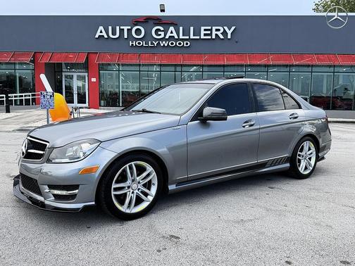 Pewter 2014 Mercedes-Benz C-Class Luxury