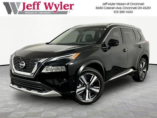 Black 2023 Nissan Rogue Platinum