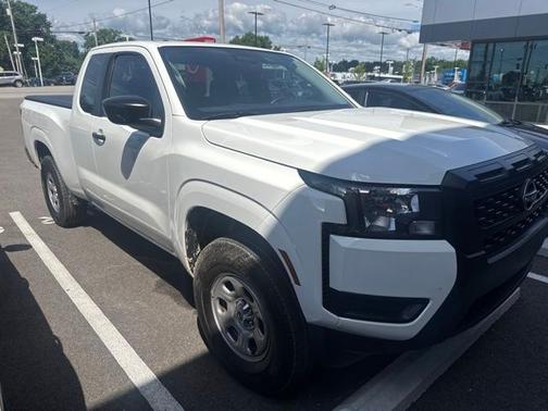 Glacier White 2025 Nissan Frontier S