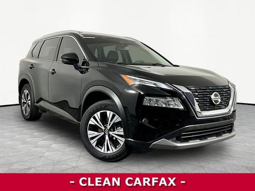 Black 2021 Nissan Rogue SV