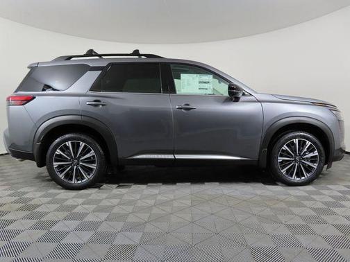 Gun Metallic 2026 Nissan Pathfinder Platinum