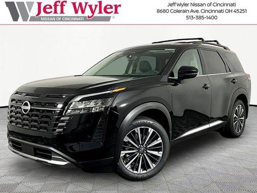 Black 2026 Nissan Pathfinder Platinum