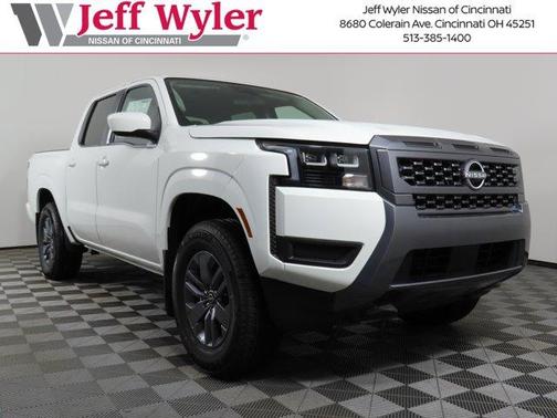 Glacier White 2026 Nissan Frontier SV