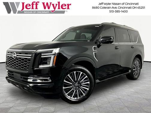 Black 2025 Nissan Armada Platinum Reserve