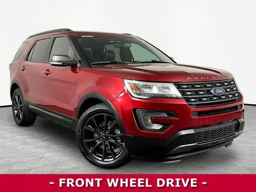 Ruby Red Metallic 2017 Ford Explorer XLT