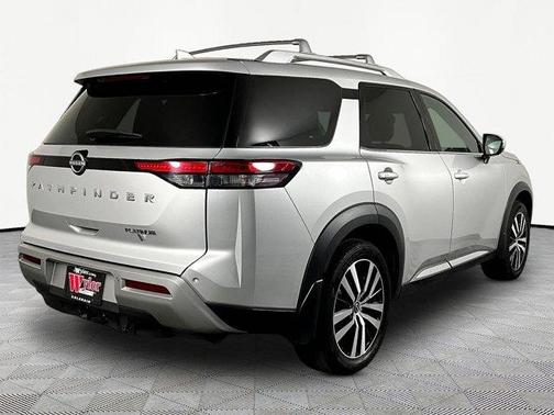 Brilliant Silver Metallic 2023 Nissan Pathfinder Platinum