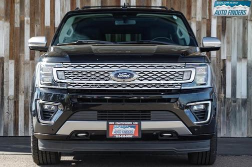 Shadow Black 2018 Ford Expedition Max Platinum