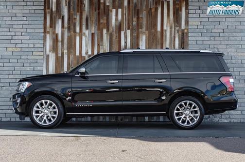 Shadow Black 2018 Ford Expedition Max Platinum