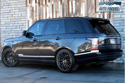 Gray 2014 Land Rover Range Rover 3.0L Supercharged HSE