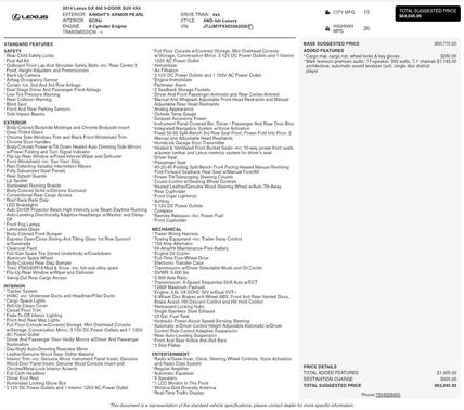 2014 Lexus GX 460 Luxury