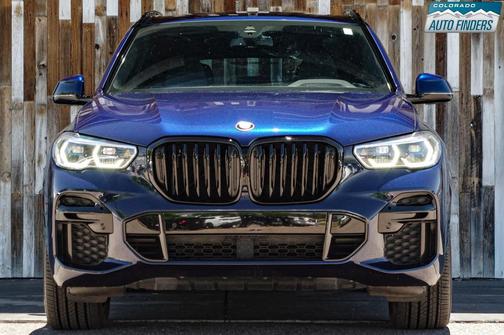 Blue 2022 BMW X5 M50i