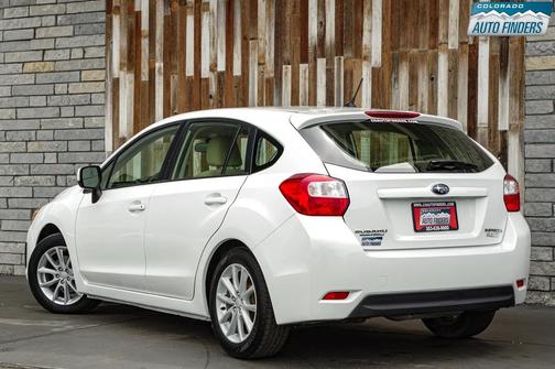 Satin White Pearl 2012 Subaru Impreza 2.0i Premium