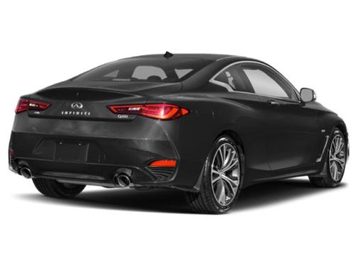 Black 2018 INFINITI Q60 3.0T LUXE