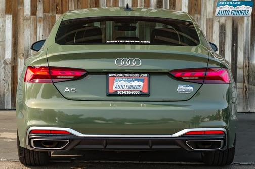 District Green Metallic 2021 Audi A5 Sportback 45 S Line Premium