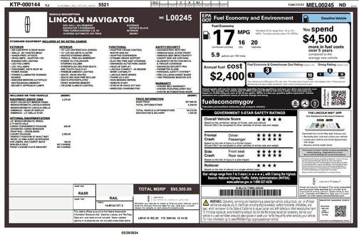 2021 Lincoln Navigator Reserve