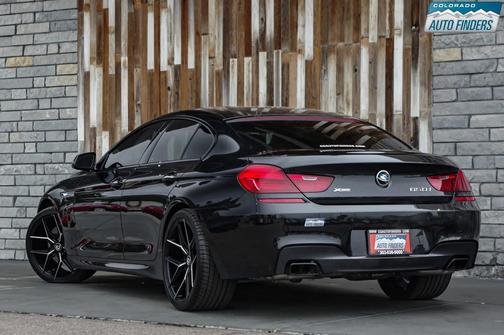 Black 2018 BMW 650 650xi Gran Coupe