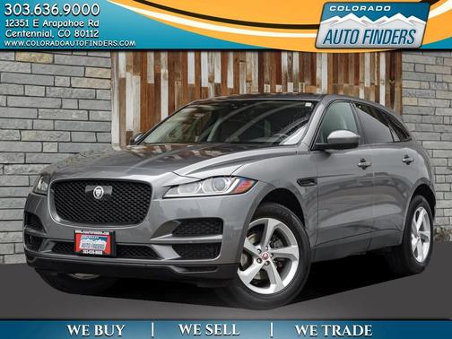 Gray 2019 Jaguar F-PACE 25t Premium