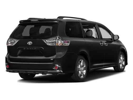 Midnight Black Metallic 2016 Toyota Sienna SE