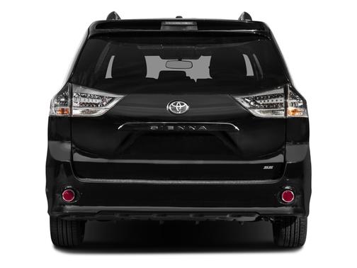 Midnight Black Metallic 2016 Toyota Sienna SE