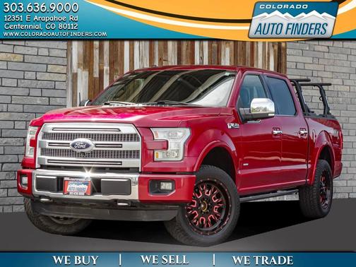 Ruby Red Metallic Tinted Clearcoat 2015 Ford F-150 Platinum