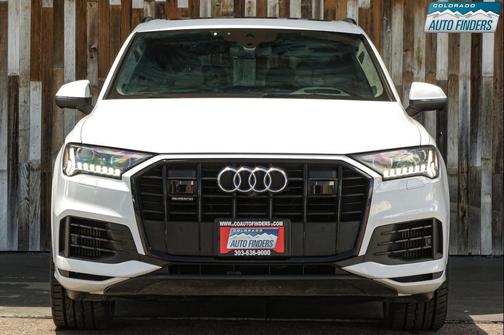 Glacier White Metallic 2020 Audi Q7 55 Prestige