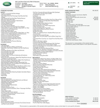 2021 Land Rover Discovery P360 R-Dynamic S