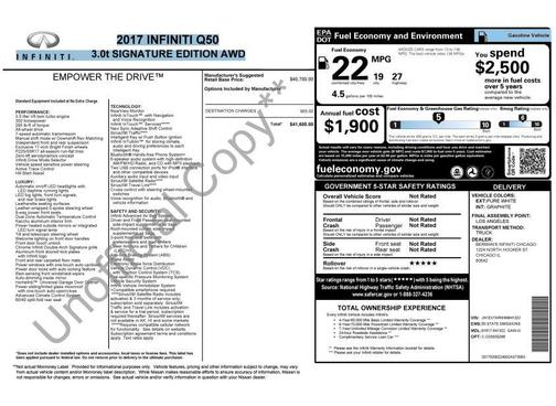 2014 INFINITI Q50 Hybrid Sport