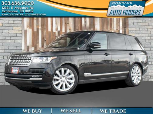 2016 Land Rover Range Rover 5.0L Supercharged