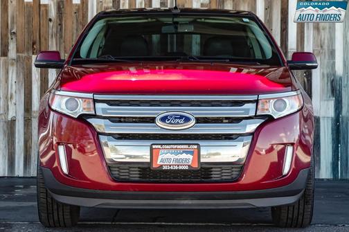 Maroon 2014 Ford Edge SEL