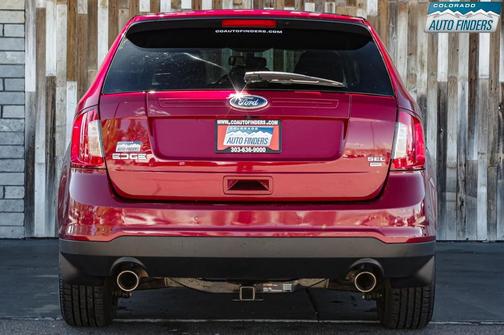 Maroon 2014 Ford Edge SEL