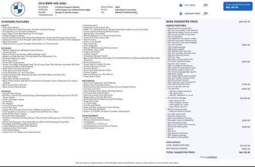 2018 BMW 440 i xDrive