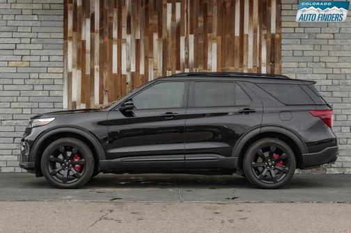 Agate Black Metallic 2020 Ford Explorer ST
