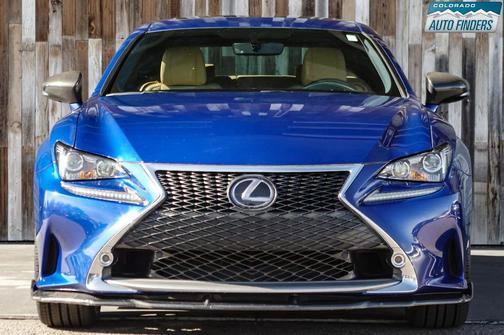 Ultrasonic Blue Mica 2.0 2015 Lexus RC 350 Base