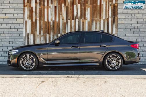 Dark Graphite Metallic 2018 BMW M550 i Xdrive