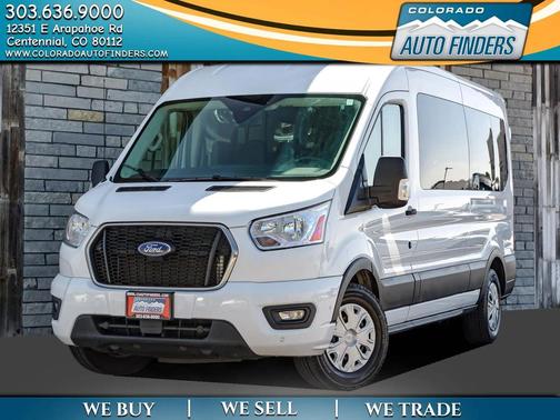Oxford White 2021 Ford Transit-350 XLT
