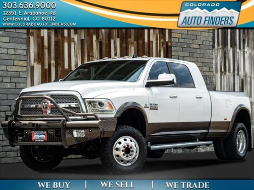 2017 RAM 3500 Laramie Mega Cab 4x4 6'4' Box