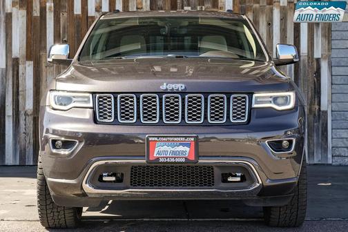 Granite Crystal Metallic Clearcoat 2021 Jeep Grand Cherokee Overland