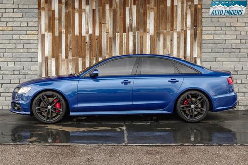 Blue 2017 Audi S6 Premium Plus