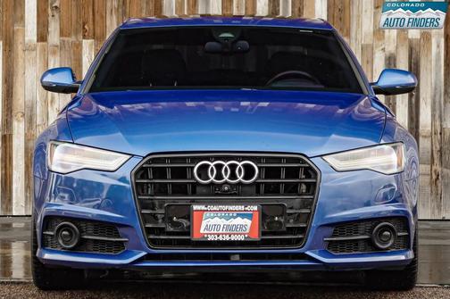 Blue 2017 Audi S6 Premium Plus