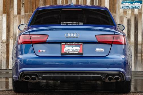 Blue 2017 Audi S6 Premium Plus