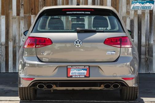Limestone Gray Metallic 2016 Volkswagen Golf R 4-Door w/DCC & Navigation