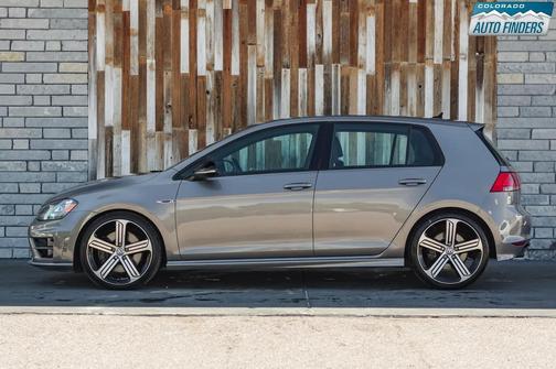 Limestone Gray Metallic 2016 Volkswagen Golf R 4-Door w/DCC & Navigation