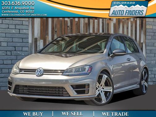 Limestone Gray Metallic 2016 Volkswagen Golf R 4-Door w/DCC & Navigation