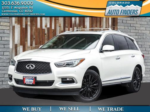 Majestic White 2019 INFINITI QX60 Luxe