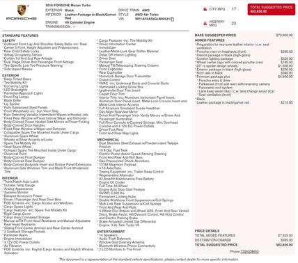 2016 Porsche Macan Turbo