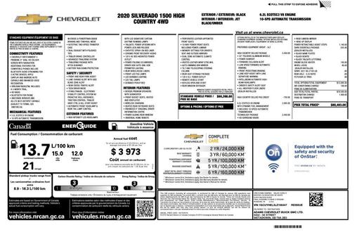 2020 Chevrolet Silverado 1500 High Country