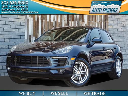 Night Blue Metallic 2017 Porsche Macan Macan