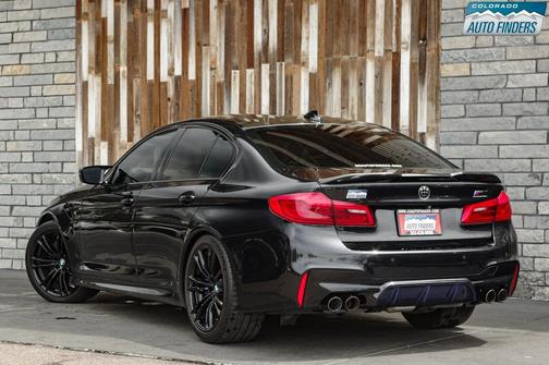 Black 2019 BMW M5 Competition